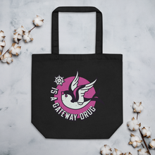 Load image into Gallery viewer, K8s is a gateway drug // Eco Tote Bag