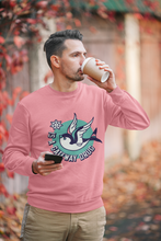 Load image into Gallery viewer, K8s is a gateway drug // Unisex eco sweatshirt