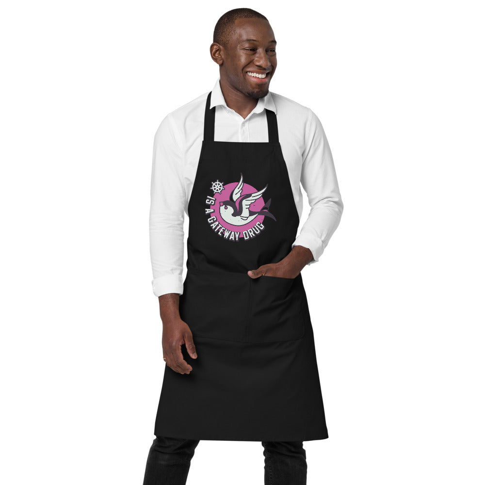 K8s is a drug - Organic cotton apron